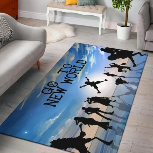 One Piece Go To New World Rug - Custom Size And Printing