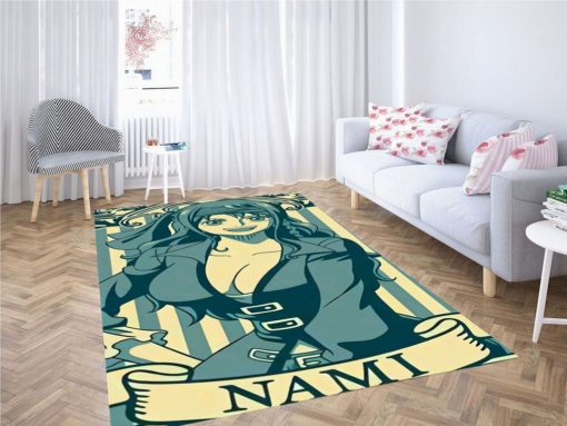 One Piece Nami Rug - Custom Size And Printing