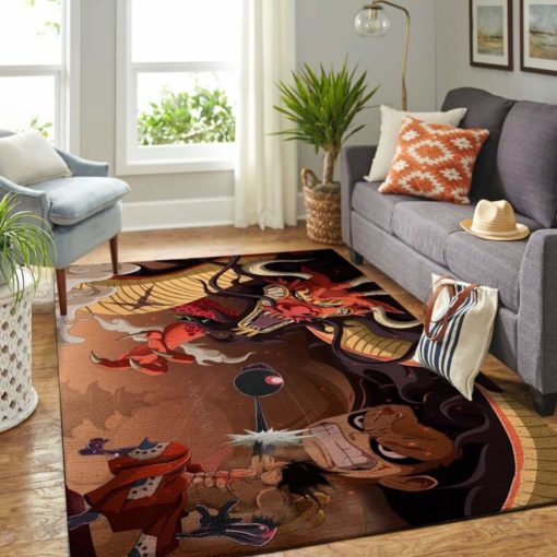 Onepiece-Luffy Area Rug - Custom Size And Printing