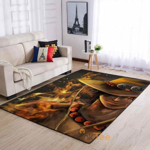 Portgas D. Ace One Piece Rug - Custom Size And Printing