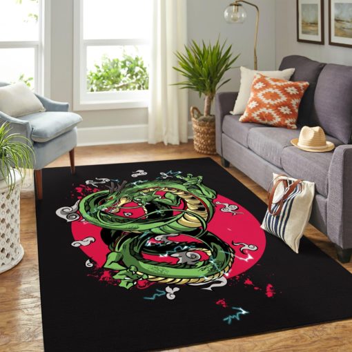 Shenron Dragon Ball Rug - Custom Size And Printing