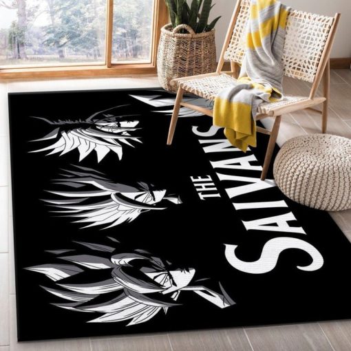 Son Goku Dragon Ball The Saiyans Rug - Custom Size And Printing