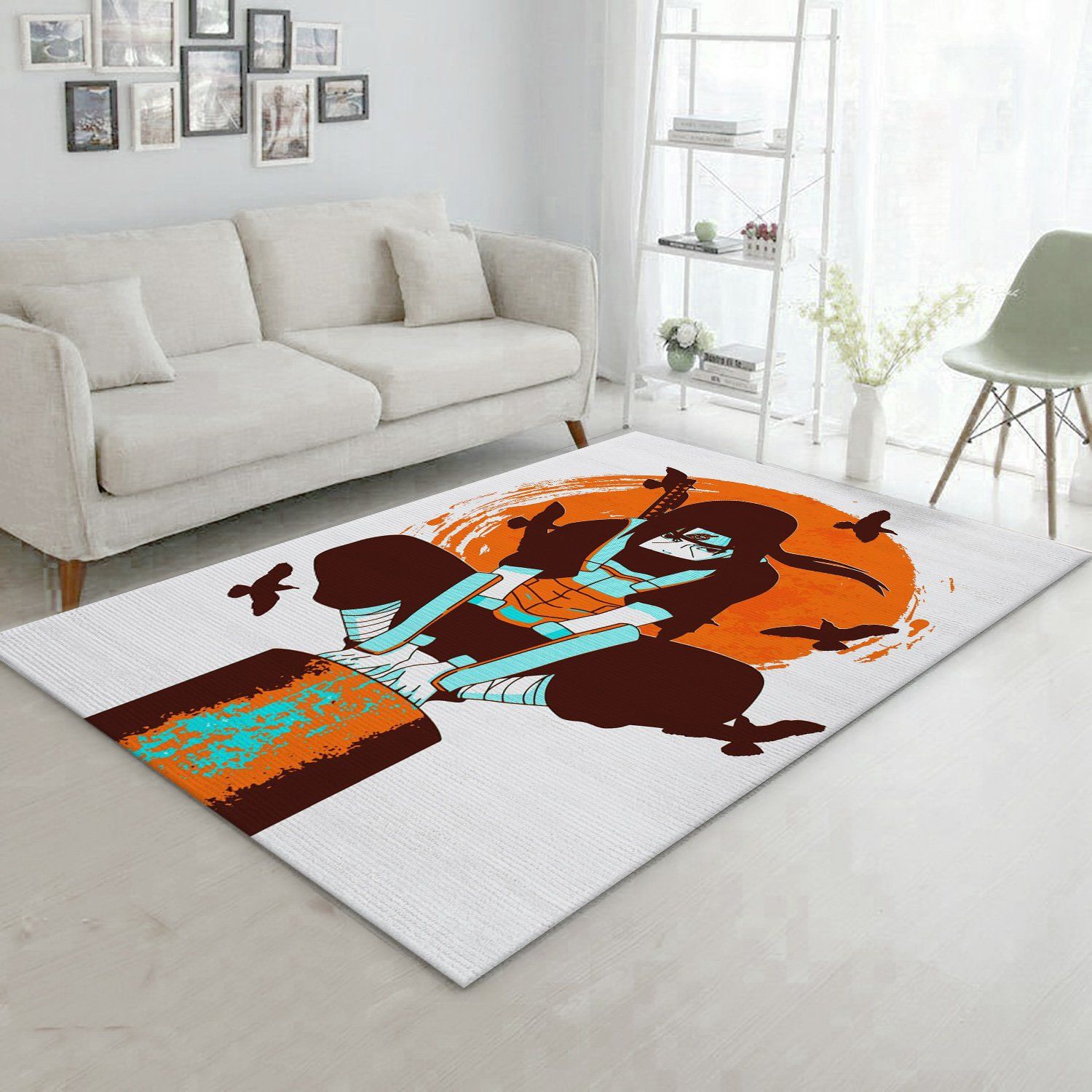 Uchiha Itachi Anime Rug – Custom Size And Printing - Peto Rugs