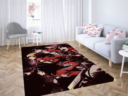 Army Attack On Titan Rug - Custom Size And Printing