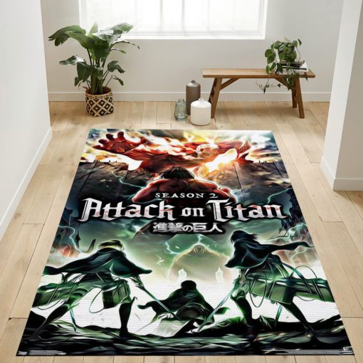 Attack On Titan Season - Rug - Custom Size And Printing