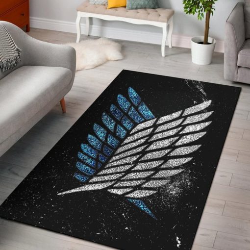 Blink Wings Of Freedom Symbol Galaxy Rug - Custom Size And Printing