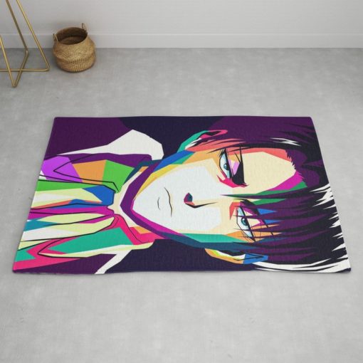 Captain Levi Rug - Custom Size And Printing