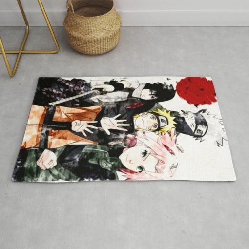 Minimalist Silhouette Hero Rug - Custom Size And Printing