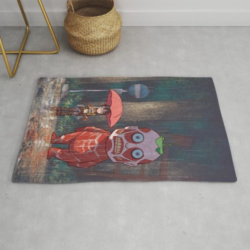 My Neighbor Titan Rug - Custom Size And Printing