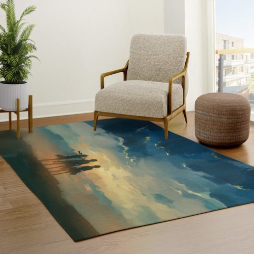 Silhouette Att Rug - Custom Size And Printing