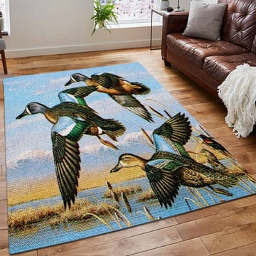 Duck Hunting Rug Hunting Printing Floor Mat Carpet – Still Play Duck Duck Goose Area Rug