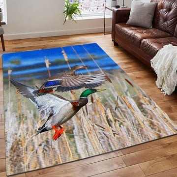 Duck Hunting Rug - Still Play Duck Duck Goose Area Rug Hunting Printing Floor Mat Carpet