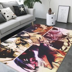 3D Attack On Titan 1806 Anime Non Slip Rug – Custom Size And Printing