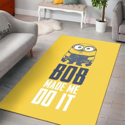 Minions Despicable Minions Cartoon Movies Area Rug - Living Room Carpet Floor Decor The Us Decor - Custom Size And Printing