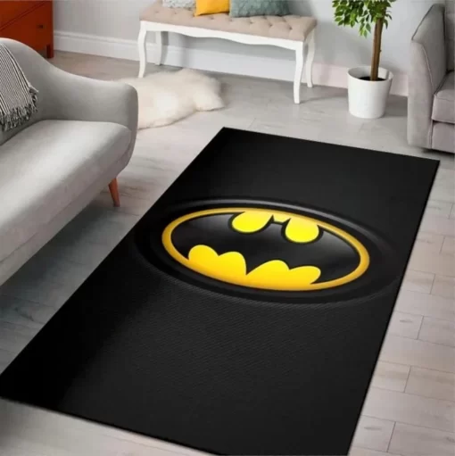 Dc Batman Area Rug Rug - For Living Room Rug Home Decor - Custom Size And Printing