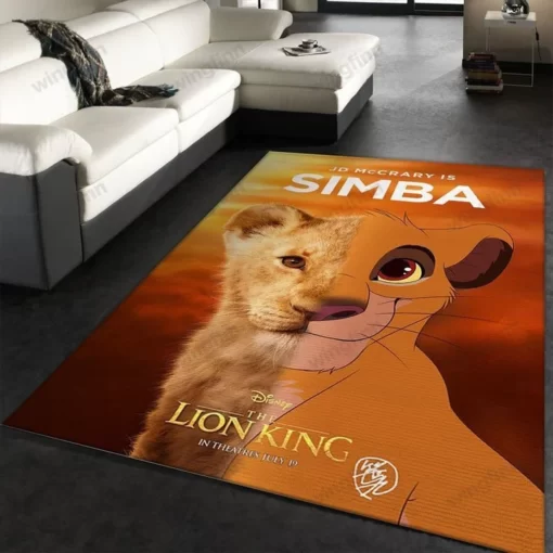 The Lion King Disney - Area Rug Living Room Rug Home Decor Floor Decor - Custom Size And Printing