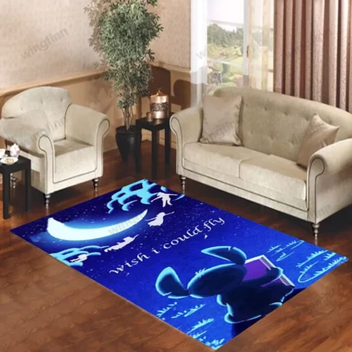 Stitch Disney Movie 11 Area Rug Living Room - Custom Size And Printing