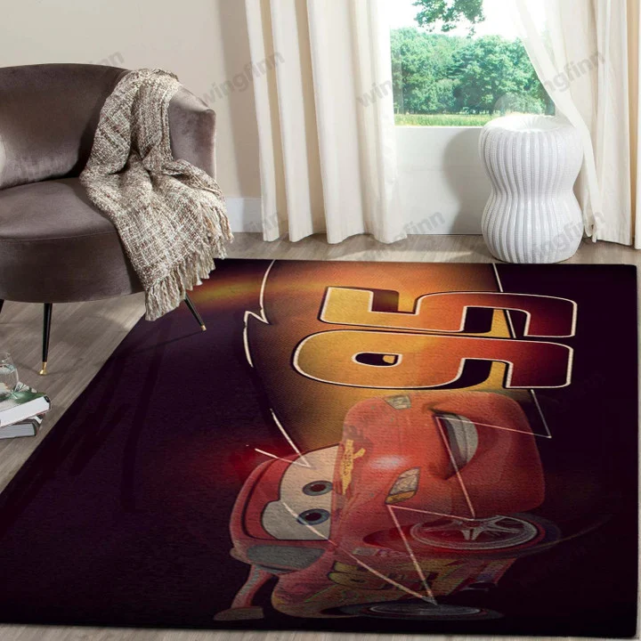 DISNEY CARS – AREA RUG LIVING ROOM AND BED ROOM RUG – CUSTOM SIZE AND PRINTING