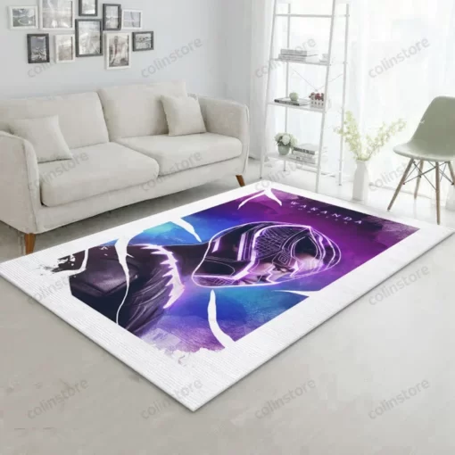 Black Panther Wakanda Forever Movie Area Rug - Living Room And Bedroom Rug - Custom Size And Printing