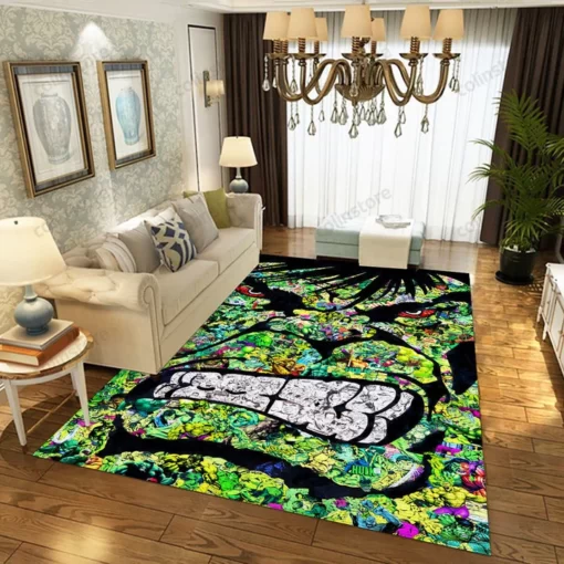 Nervous Hulk Rug - Bedroom Rug - Home Us Decor - Custom Size And Printing