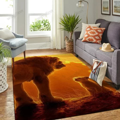 Lion King Live-Action Living Room Area Rug - Custom Size And Printing