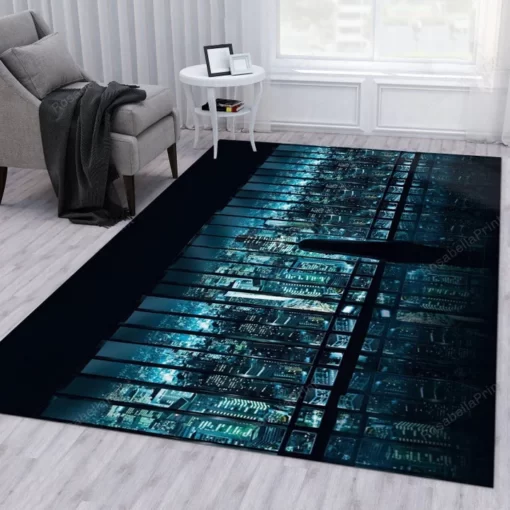 Batman Ver5 Area Rug - For Living Room - Custom Size And Printing