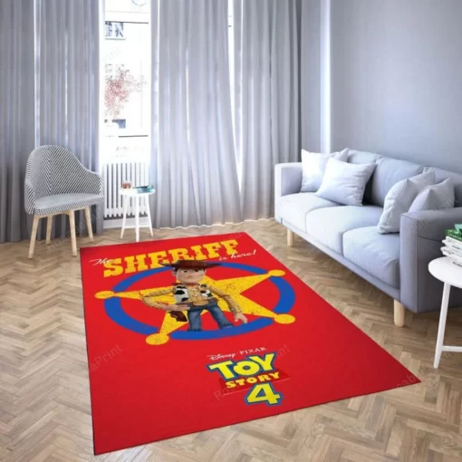 Toy Story Rug - Bedroom Carpet 11 Rectangle Area Rug - Carpet For Living Room, Bedroom, Kitchen Rugs, Non-Slip Carpet- Custom Size And Printing