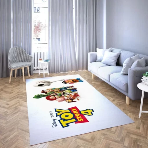 Toy Story Rug - Bedroom Carpet 12 Rectangle Area Rug - Carpet For Living Room - Custom Size And Printing