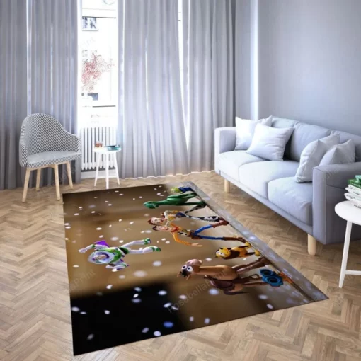 Toy Story Rug - Bedroom Carpet 46 Rectangle Area Rug - Carpet For Living Room, Bedroom, Kitchen Rugs, Non-Slip Carpet - Custom Size And Printing