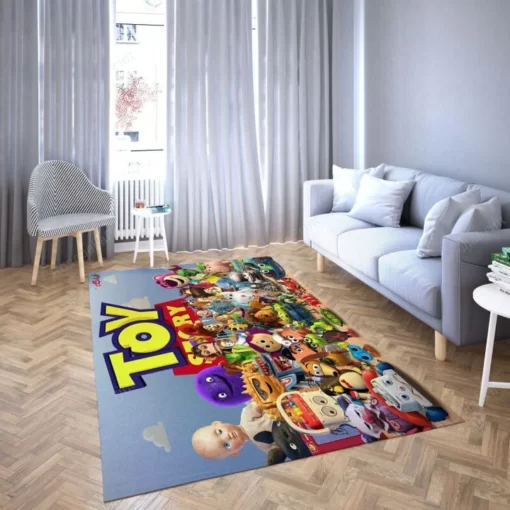 Toy Story Rug - Bedroom Carpet 33 Rectangle Area Rug - Carpet For Living Room, Bedroom, Kitchen Rugs, Non-Slip Carpet - Custom Size And Printing