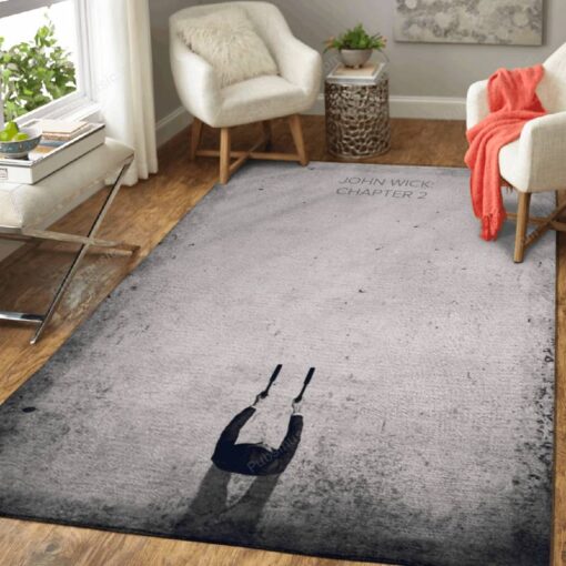 John Wick Chapter - Movie - Movies Area Rug Carpet - Custom Size And Prin