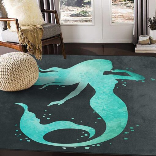Mermaid Rug - Custom Size And Printing