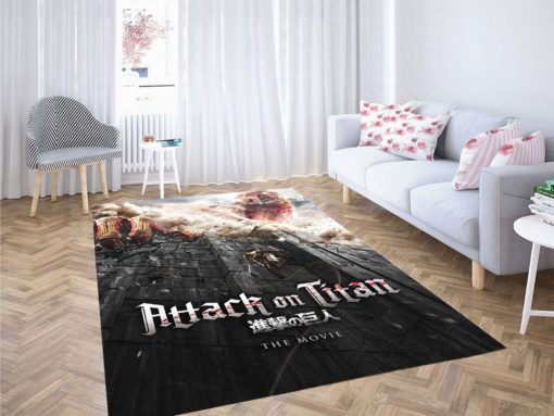 Big Wall Attack On Titan The Movie Carpet Rug - Custom Size And Printing
