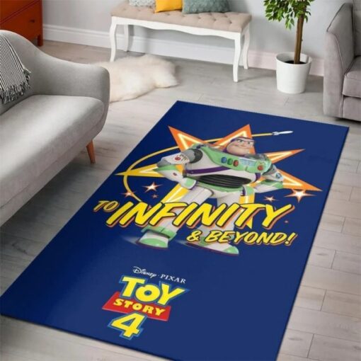 Buzz Lightyear Toystory Woody Disney Area Rug Carpet - Custom Size And Printing