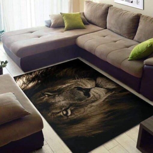 Cool Lion King Living Room Carpet Rug Home Decor - Custom Size And Printing