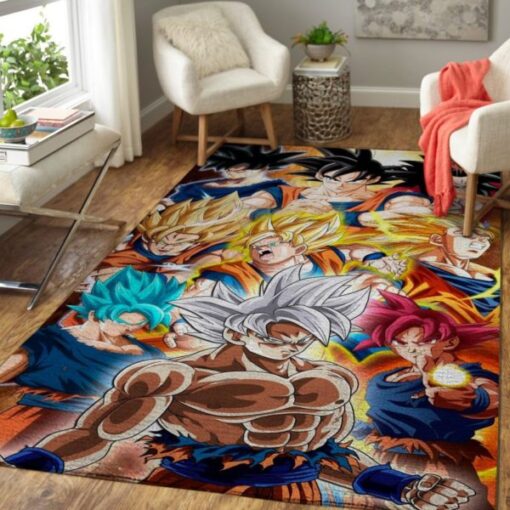 Dragon Ball Area Rug Carpet For Living Room Home Decor - Custom Size And Printing