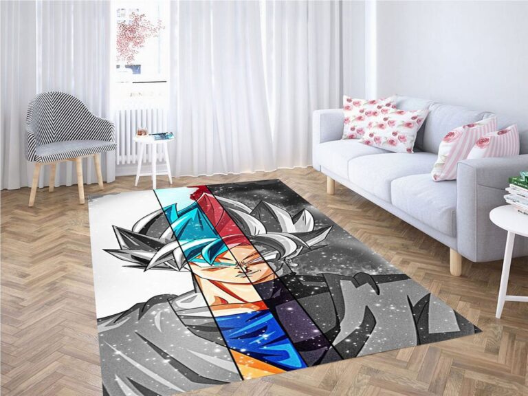 Dragon Ball – Living Room Modern Carpet Rug – Custom Size And Printing