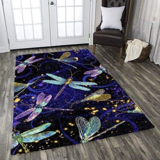 Dragonfly Area Rug Carpet? Custom Size And Printing