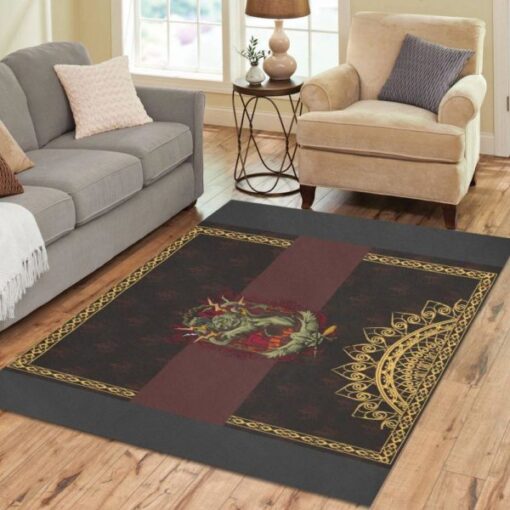 Emblem Harry Potter Area Rug Carpet - Custom Size And Printing