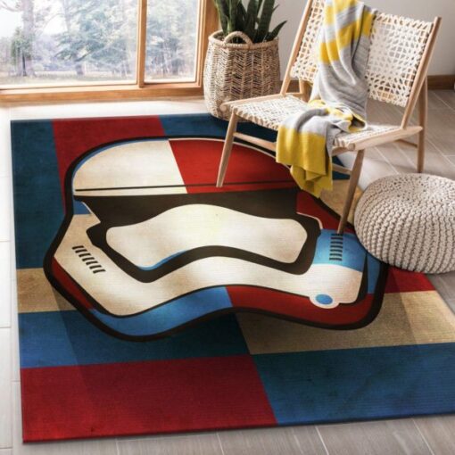 First Order Shapes Star Wars Area Rug Carpet - Custom Size And Printing