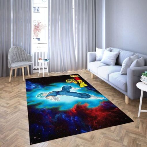 Goku Of Dragon Ball Area Rug Carpet For Living Room - Custom Size And Printing