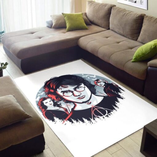 Harry Potter And Best Friends Rug Home Decor - Custom Size And Printing