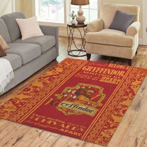 Harry Potter Beautiful Pattern Area Rug Carpet - Custom Size And Printing