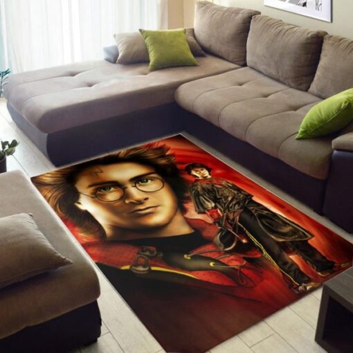 Harry Potter Scar Rug Home Decor - Custom Size And Printing