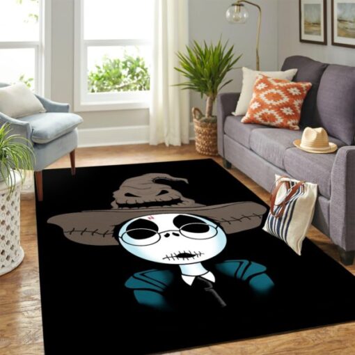 Jack Skellington Harry Potter Rug Carpet - Custom Size And Printing