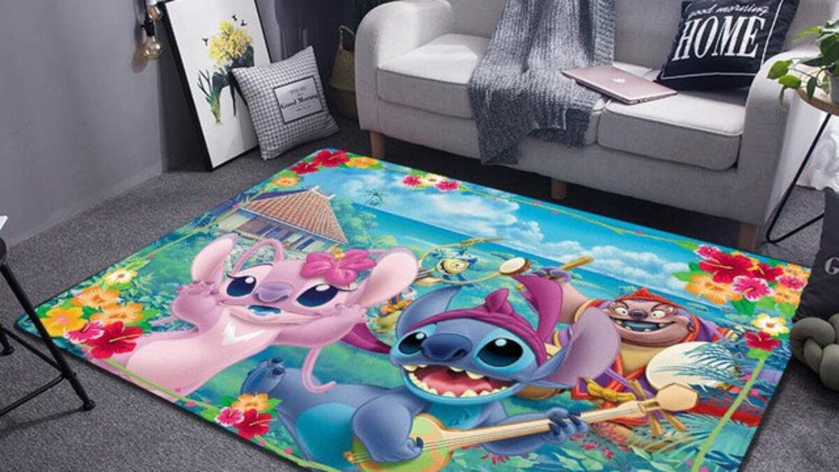 Printing Anime Carpet Cartoon Bedroom Soft Carpet Home Children's Room  Floor Rug