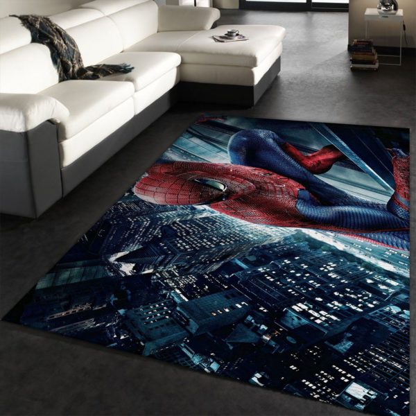 Peter Parker Spider Man Rug Home Decor – Custom Size And Printing