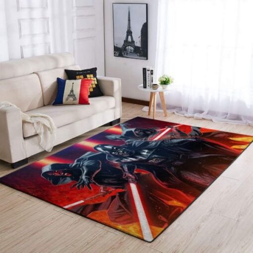 Sith Lords Star Wars Area Rug Carpet - Custom Size And Printing
