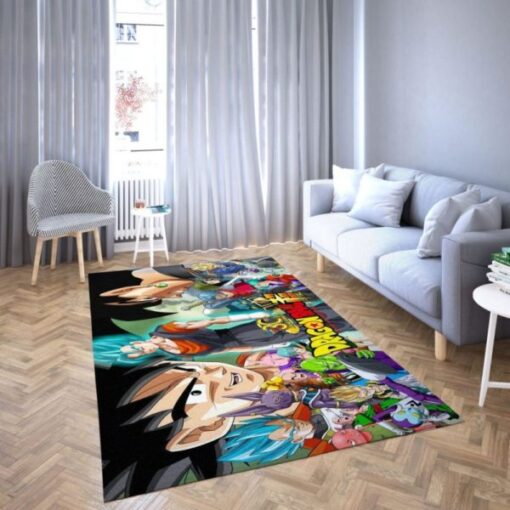 Son Goku Of Dragon Ball Area Rug Carpet - Custom Size And Printing