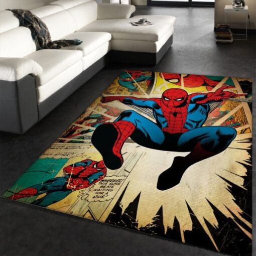 Spider Man Hero Rug Home Decor - Custom Size And Printing